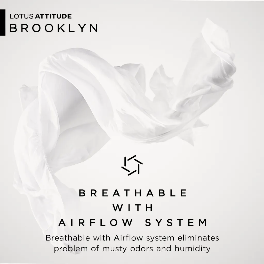 Lotus Attitude Brooklyn - Comforter 90"x100" - LTA-CT-BROOKLYN-BR03W