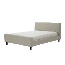Giffer Bed 5ft-Cream Fabric