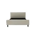 Giffer Bed 5ft-Cream Fabric