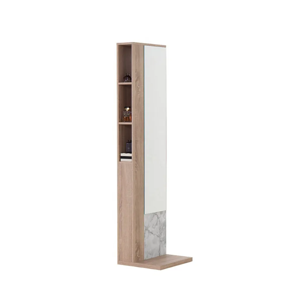 Wishy Dressing Table 45cm - Solid Oak/Shadow Linen/Moon Stone