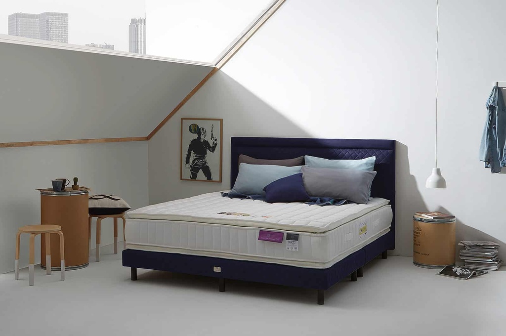 [OseasonDeluxeIIQS] Lotus - O-Season Deluxe II 5ft × 6.5ft - Foam Spring Mattress - Good Balance - 12"