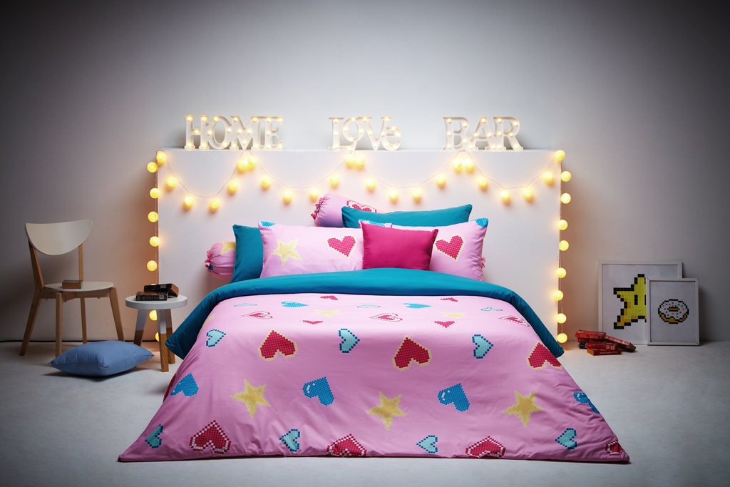 [BS3-QS-MI-036A] Midas Isabel QS Fitted Bedsheet Set-3pcs - MI-36A
